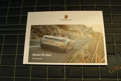 RAR Vip Tapa Dura Prospecto Folleto Porsche 718 Boxster GTS 4.0 25 Años - Imagen 1 de 4