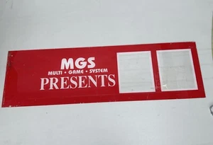 Old Factory Original Neo Geo 2 Slot arcade Video Game sign marquee CFL - Picture 1 of 7