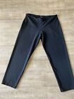 Eileen Fisher Black Pants XL Womens Stretch Pull In Washable Elastic Waist