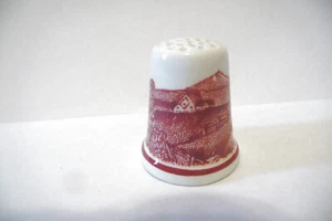 THIMBLE WGPH PORCELLANA ANNI '80 ADAMS ENGLAND "SCENA INGLESE" - Foto 1 di 5