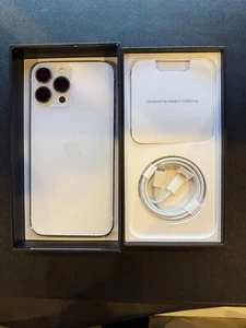 Apple iPhone 13 Pro Max - 256 GB - Silver (Unlocked) - Picture 1 of 4