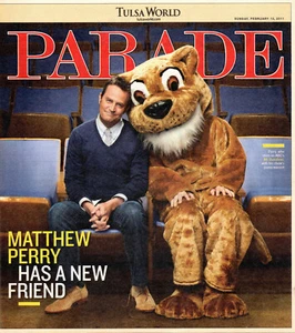PARADE February 13 2011 Matthew Perry Mr. Sunshine Wynonna Judd Molly Ringwald - Imagen 1 de 1
