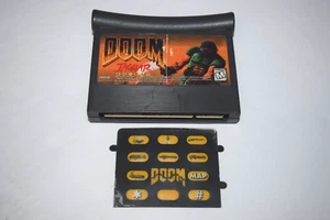 Carro de videojuegos Doom Atari Jaguar con superposición - Imagen 1 de 2