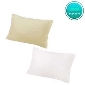 68Pick Solid Pillow Case Set Regular Cover Pillowcase Standard Queen Size - Picture 1 of 1