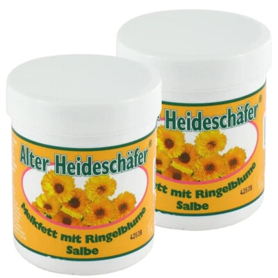 Krauterhof Pomata alla Calendula 2x100ml Crema Curativa Naturale Made in Germany