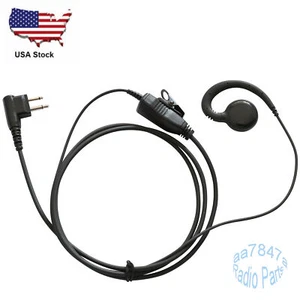 PTT Swivel Earpiece for CLS1110 CLS1410 CP040 CP140 CP185 CP200 BPR40 Radio - Picture 1 of 5