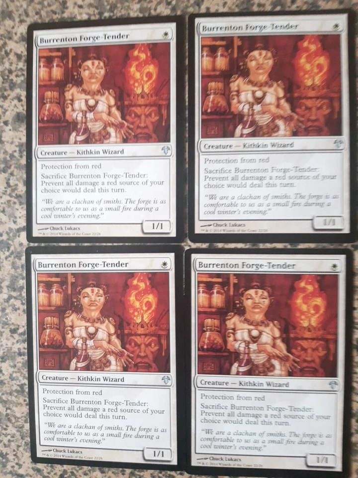 MTG - 4 x Burrenton Forge-Tender - Modern Event Deck - Image 1 of 1