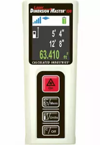 Calculated Industries #3356 Laser Dimension Master 130 - Foto 1 di 4
