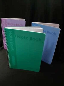 Blocco note rilegato a spirale A5 quaderno scrittura libro carta - Foto 1 di 3