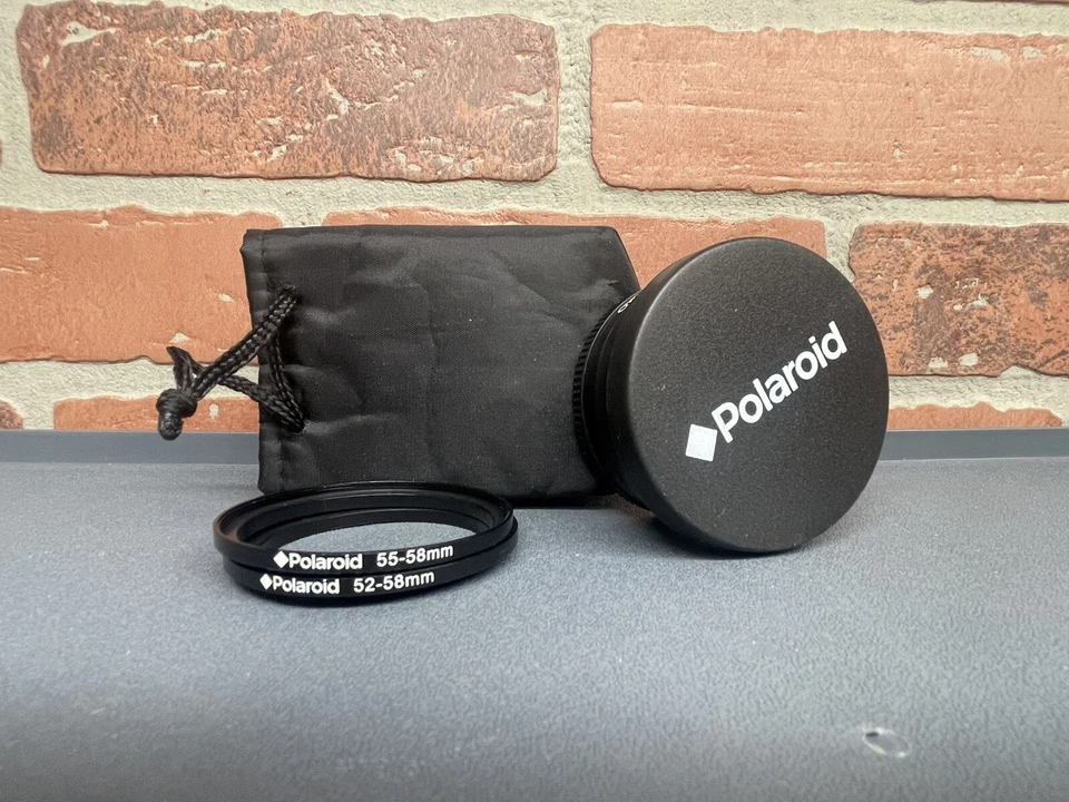 Polaroid Studio Series 43 x Wide Angle lens With 52/52-58mm & Travel Bag - Image 1 of 4