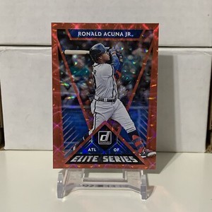 2020 Donruss Ronald Acuna Jr. Elite Series Red Foil Parallel 83/149 #E-8
