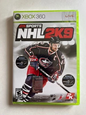 NHL 2K9 Xbox 360 New Factory Sealed OOP Microsoft Rick Nash 61 2K Sports - Image 1 of 4