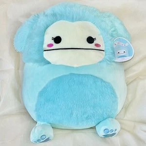 Kellytoy Squishmallows Joelle the Yeti Bigfoot 12” Plush 2021 NEW - Picture 1 of 16