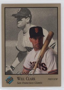 1992 Studio Preview Will Clark #11