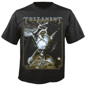 CAMISETA CON LICENCIA OFICIAL - TESTAMENTO - TITANS CALAVERA THRASH METAL - Imagen 1 de 1