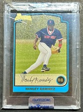 2003 Bowman Uncirculated "The Pit" Metallic Gold Hanley Ramirez #285 Super Rare