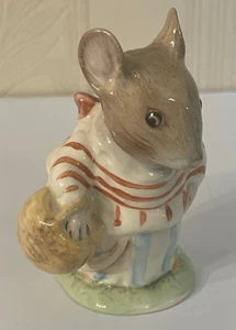 Royal Albert Beatrix Potter MRS TITTLEMOUSE Figurine Unboxed - Picture 1 of 7