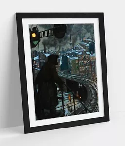 CIUDAD DE CLASE TRABAJADORA DE HANS BALUSCHEK - ENMARCADA CARTEL DE ARTE DE PARED IMPRESIÓN EN PAPEL - Imagen 1 de 10
