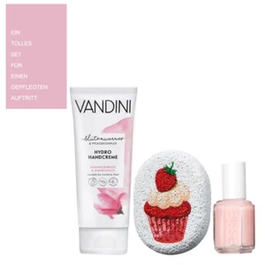 3tlg Set | Essie Nagellack Vanity fairest & Bimsstein & Vandini Handcreme - Bild 1 von 4