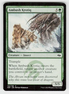 Fate Reforged #122 Ambush Krotiq - Image 1 of 2