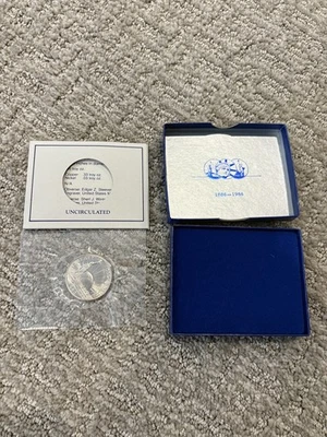 1986-D Statue of Liberty Half Dollar US Mint Coin OGP Box & COA - Image 1 of 4