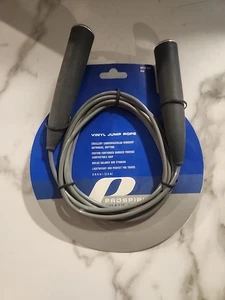 Prospirit Atheletic Gear Vinyl Jump Rope 2.5m Long Gray 082020387 - Picture 1 of 12