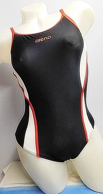 Arena Badeanzug Gr. 38 vorne komplett gefüttert Schwimmer Rücken - Bild 1 von 2