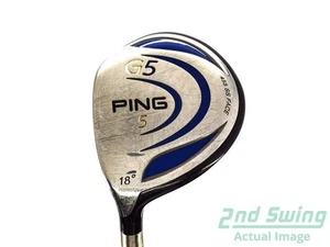 Ping G5 Fairway Wood 5 Wood 5W 18° Graphite Stiff Left 42.5in - Picture 1 of 10
