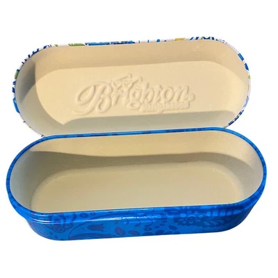 Estuche para gafas de sol Brighton azul floral carcasa dura gafas protectoras Foto 1 de 4