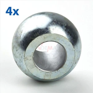 4 x Traktor Schlepper Unterlenker Fanghaken Fangkugel Kugel Kat III / II 3 / 2 - Bild 1 von 2