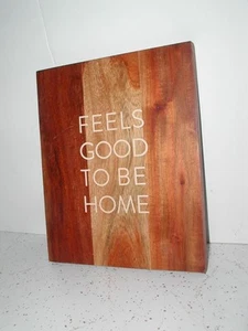 Joanna Gaines Hearth & Hand Magnolia Feels Good To Be Home Plaque cutting board - Picture 1 of 4