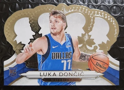 2018-19 Panini Crown Royale Luka Doncic #63 Rookie RC - Image 1 of 4