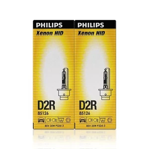 Philips D2R HID Xenon Headlight Bulbs 85126C1 OEM 4300K Made in Germany 2 Bulbs - Picture 1 of 7