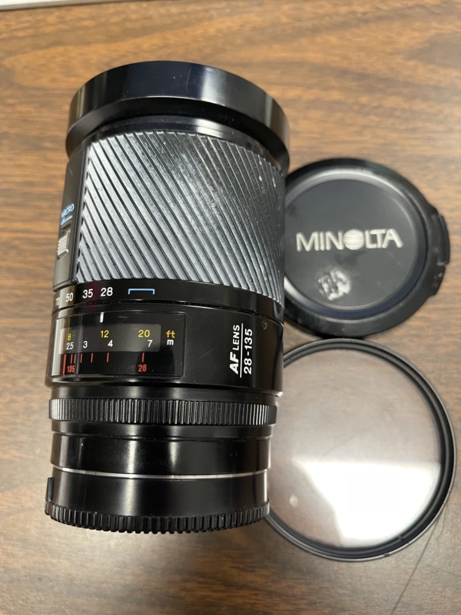 Minolta Maxxum Fixed/Prime Macro/Close Up Camera Lenses for sale