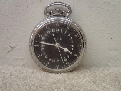 Hamilton GCT Vintage Navigation Pocket Watch 4992B AN-5740-1 Not Working Project - Image 1 of 4