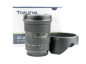 Tokina SD 12-24mm F4 IF DX AT-X PRO obiettivo zoom lens Canon EF mount Excellent - Foto 1 di 9