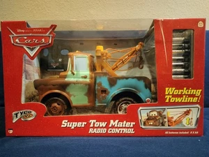 Disney Pixar Cars 1 R/C Super Tow Mater 12 inches long Year 2006 Rare - Picture 1 of 6