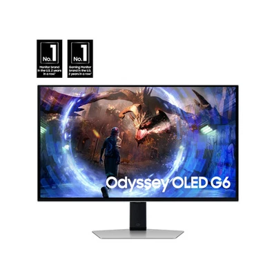 Samsung LS27DG602SNXZA 27" Odyssey OLED G6 (G60SD) QHD 360Hz 0.03ms FreeSync - Image 1 of 4