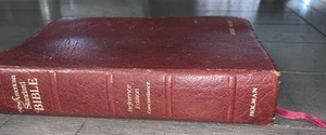 H6 ‘73 NEW AMERICAN STANDARD BIBLE REFERENCE EDITION CONCORDANCE HOLMAN ENGRAVED - Picture 1 of 24