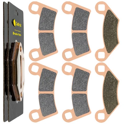 Pastillas de freno delanteras y traseras para Polaris Outlaw 450 2008-2010 / Outlaw S 450 2008-10 Foto 1 de 4