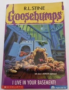 GOOSEBUMPS BOOK #61 - I Live In Your Basement ! - First Edition 1997 R.L. STINE - Picture 1 of 3