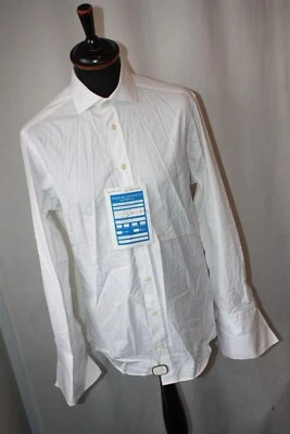 Vintage Charles Tyrwhitt slim fit white dress shirt in size small mod revival - Image 1 of 4