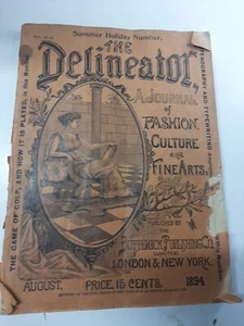 March 1891 The Delineator Butterick Publishing Co Magazine VOL XXXVII No. 3 - Picture 1 of 12