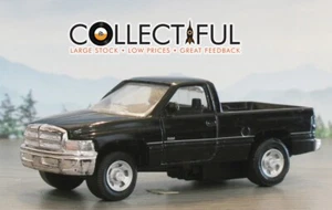 MAISTO - DODGE RAM - PICUP TRUCK - BLACK - FRICTION 1:46 - DIECAST MODEL 🔥 - Picture 1 of 6