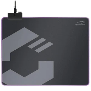 Speedlink LEVAS M tapis de souris de jeu DEL RGB lampe lumineuse enroulable souris gamer - Photo 1/5