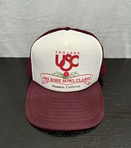 Vintage USC Trojans 1988 Rose Bowl Classic Hat - Pasadena, California - Picture 1 of 7
