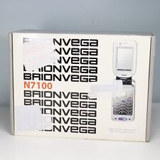  Brionvega N7100 Flip TV Cell Phone Black 2007 RARE Vintage - NEW IN BOX 