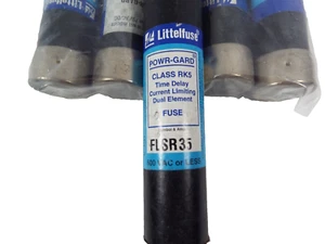 LITTLEFUSE POWR-GARD FLSR35  CLASS RK5 CURRENT LIMITING LOT OF 4 - Picture 1 of 3
