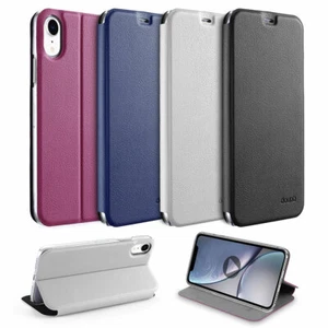 Flip Case iPhone XR 6,1 Etui Magnet Cover Aufstellbar Ständer Hülle Schale Folie - Bild 1 von 30