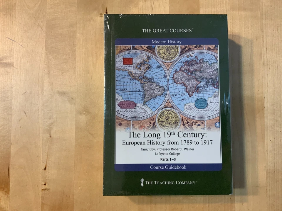 Long 19th Century Vol. I-III : European History from 1789 to 1917 by Robert Weiner (Hardcover / Dvd)